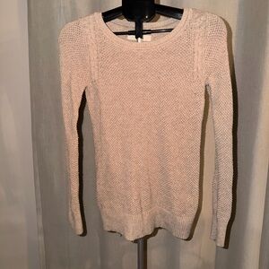 LOFT Women's Beige Knit Sweater